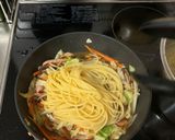 ほんだしで和風パスタ作り方5写真