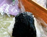 ラップで時短・簡単！直巻きおにぎり作り方2写真