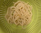 ズッキーニとオクラの天ぷら冷やしうどん作り方1写真