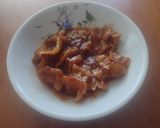 ハンバーグソースで焼き肉作り方4写真