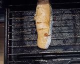 鮭鱈子パスタとろろ昆布のせ海苔まき作り方1写真