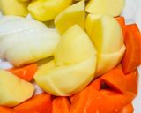 簡単❣️味しみしみ肉じゃが作り方1写真