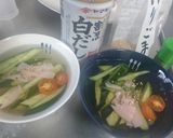 千切りハムと千切り胡瓜のサラダ作り方13写真