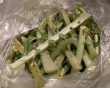 ぬか漬け大根葉で高菜炒飯超えの大根葉炒飯作り方1写真
