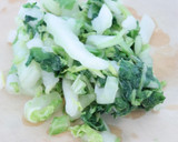 シャキっと【塩塗し白菜と卵の焼飯（炒飯）作り方3写真