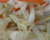 創味のつゆでパパッと焼きうどん作り方1写真