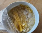 汁が旨♪レンジ簡単☆豚とネギの和風パスタ作り方2写真