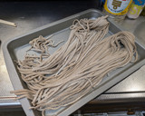 一気加水とパスタマシーンで簡単に蕎麦打ち作り方15写真