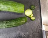 やみつき✨️叩いて簡単、梅きゅうり作り方1写真