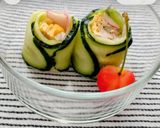ヒラヒラきゅうりの前菜風作り方21写真