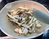 ワンパン　和風ガリバタ醤油パスタ作り方1写真