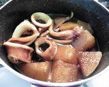 するめいかと冬瓜の味噌煮作り方6写真