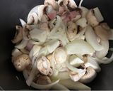 具沢山のきのこのちんげん菜のミルクスープ作り方3写真