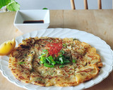 簡単本格大阪ねぎ焼き☆青い部分活用☆昼食作り方2写真