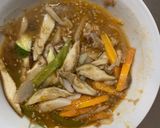 簡単中華風梅タコライス味青椒肉絲風作り方14写真