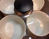 フライパンで簡単！とろ〜りきのこあんかけ茶碗蒸し作り方1写真