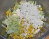 コーンと野菜のメンチカツ作り方2写真