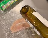 鶏ササミピーマン焼き作り方1写真