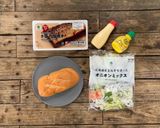 ▲山ごはん▲コンビニ食材でサバサンド作り方5写真