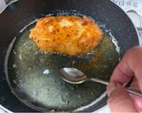 少ない油で分厚いトンカツ揚げてみました🐷作り方7写真