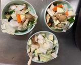 レンジ簡単レモン味噌味回鍋肉風甘酢味酢豚作り方11写真