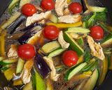 【簡単】夏野菜の揚げびたし作り方7写真