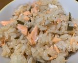 シャケの炊き込みご飯作り方5写真