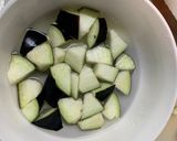 ゴロゴロ野菜魚肉梅トマト親子丼味炒煮風作り方6写真