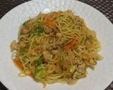 焼そばカレー風味作り方3写真