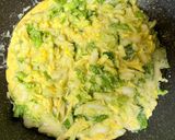 白菜でスパニッシュオムレツ作り方4写真