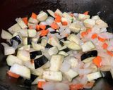 夏野菜のドライカレー作り方2写真