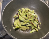 なすとピーマンと厚揚げのスパイシー炒め✨作り方4写真