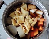 染み染み！大根とさつま揚げの煮物作り方6写真