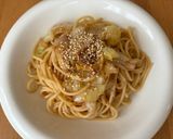 キャベツとかつお節の冷やし和風パスタ！作り方5写真