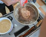 鶏の酒粕鍋作り方1写真