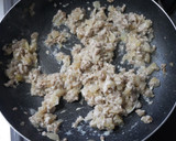 不器用卵白ソース魯肉飯風挽肉丼作り方3写真