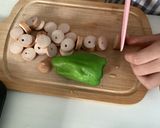 米粉と豆腐の生地のピザ作り方3写真