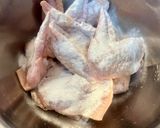 【激旨】手羽先の米粉唐揚げ。外はカリカリ。作り方5写真
