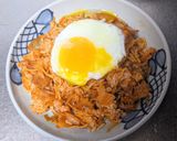 豚キムチ焼きそば & そば飯作り方12写真