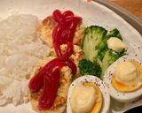 鶏ひき肉とキャベツのミートローフ風作り方4写真