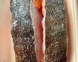 子持ちカレイと焼きねぎの煮付け作り方1写真
