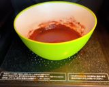 チョコなしレンジで簡単！チョコプリン作り方2写真