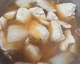 冬瓜と鶏胸肉のやさしい煮物作り方2写真