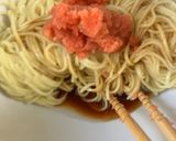 簡単　たらこ油そば作り方8写真
