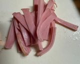 簡単副菜・お弁当★いんげん椎茸ハム炒め作り方4写真
