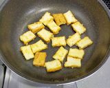 カリッと焼いた厚揚げの回鍋肉風炒め作り方4写真