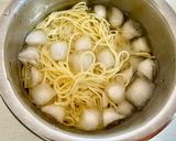 ゴーヤ納豆麹と豚しゃぶの冷製パスタ作り方9写真