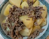 簡単★じゃがいもと挽肉の炒め煮作り方5写真