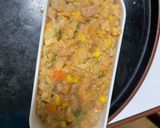 全てレンジクリーミー味噌キムチ炒飯弁当作り方13写真