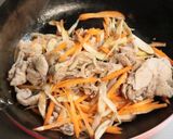美味★豚肉ごぼう人参豆腐の旨み汁（雑煮）作り方3写真